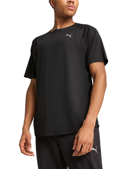 PUMA CLOUDSPUN dryCELL Tee, Puma Black, Puma Black