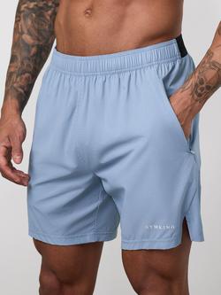 Gym King 5in Energise Shorts, Powder Blue