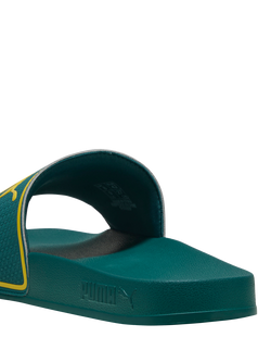 PUMA Leadcat 2.0 Slider Sandals, Puma Black - view 2, Emerald Ice-yellow