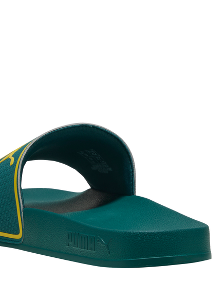 PUMA Leadcat 2.0 Slider Sandals, Puma Black - view 2, Emerald Ice-yellow
