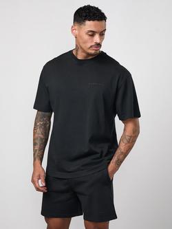 Gym King World Washed T-Shirt, Black