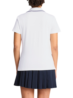 PUMA CLOUDSPUN dryCELL Regular Fit Short Sleeve Polo Shirt - view 2, White Glow