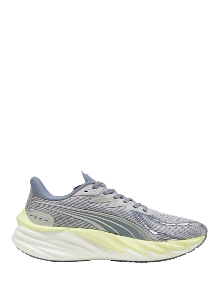 PUMA Velocity NITRO 4 Women's Running Shoes, Vibrant Silver-apple