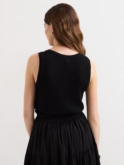 Phase Eight Petite Chiara Maxi Dress, Black - view 2, Black