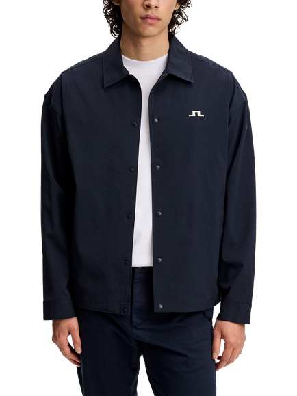 J.Lindeberg Dex Coach Overshirt, Navy, Navy