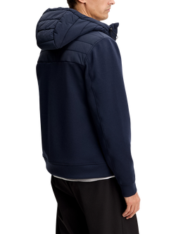 J.Lindeberg Gage Hybrid Hooded Jacket, Navy - view 2, Navy