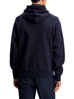 J.Lindeberg Mijo Hybrid Cotton Blend Hoodie - view 2, Navy
