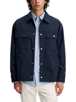 J.Lindeberg Shaley Overshirt, Navy, Navy