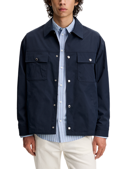 J.Lindeberg Shaley Overshirt, Navy, Navy