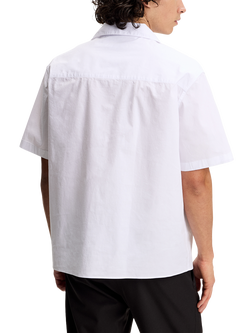 J.Lindeberg Ellis Cotton Blend Regular Fit Resort Shirt - view 2, White