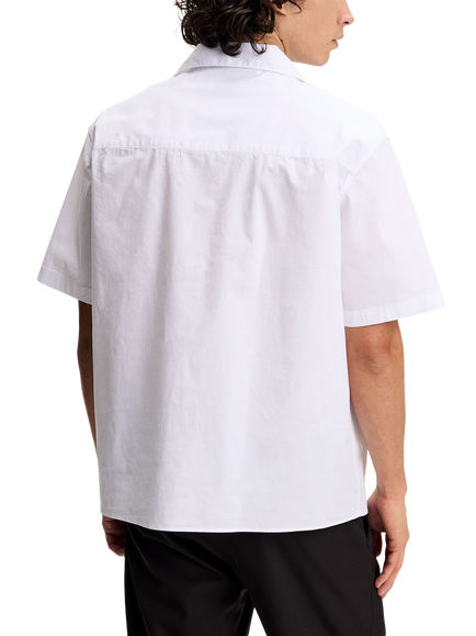 J.Lindeberg Ellis Cotton Blend Regular Fit Resort Shirt - view 2, White