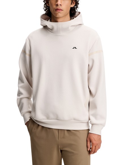 J.Lindeberg Icon Hybrid Hoodie, Moonbeam