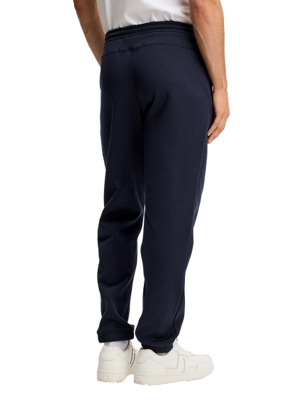 J.Lindeberg Alpha Mercerized Cotton Blend Joggers - view 2, Navy