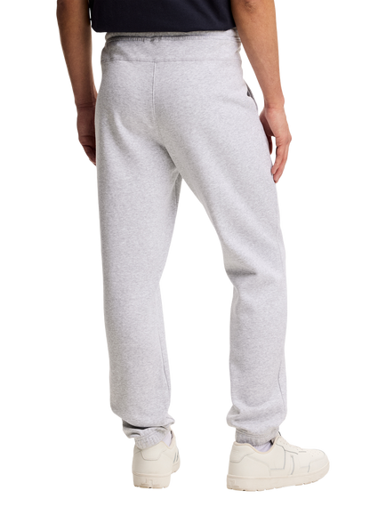 J.Lindeberg Alpha Mercerized Cotton Blend Joggers, Light Grey Melange - view 2, Light Grey Melange