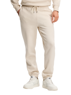 J.Lindeberg Alpha Mercerized Cotton Blend Joggers, Moonbeam