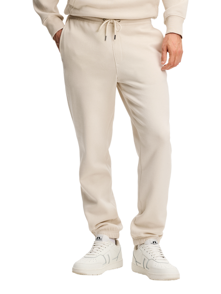 J.Lindeberg Alpha Mercerized Cotton Blend Joggers, Moonbeam