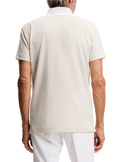 J.Lindeberg Short Sleeve Polo Shirt - view 2, Moonbeam