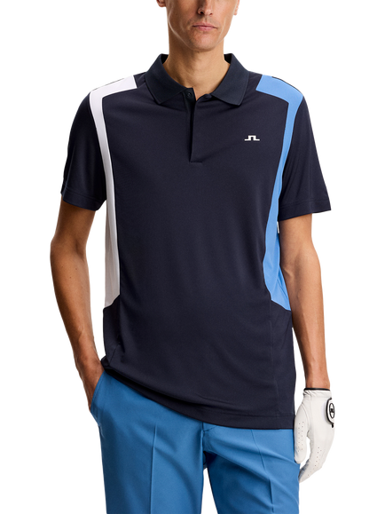 J.Lindeberg Legacy Short Sleeve Polo Shirt, Navy, Navy