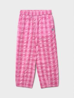 Crew Clothing Kids' Barrel Leg Trousers, Bright Pink, Bright Pink