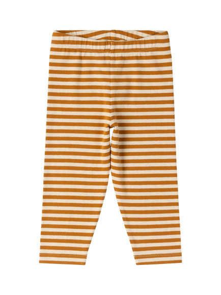 Little Green Radicals Baby Organic Cotton Stripe Leggings, Pack of 2, Multi - view 2, Multi