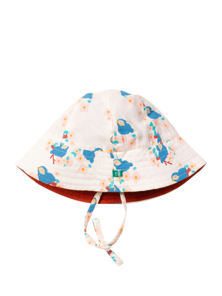 Little Green Radicals Kids' Reversible Printed Sun Hat, Pack of 2, Multi - view 2, Multi