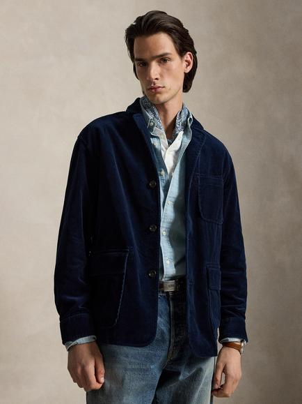 Polo Ralph Lauren Cord Sports Blazer, Aviator Navy, Aviator Navy