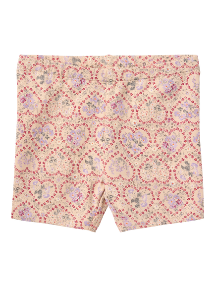 WHEAT Baby Cotton Blend Floral Biker Shorts, Pink/Multi, Pink/Multi