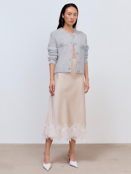 Ida Sjöstedt Julee Cardigan, Steel Blue