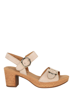 Gabor Fantastica Leather Slingback Sandals, Oak, Oak
