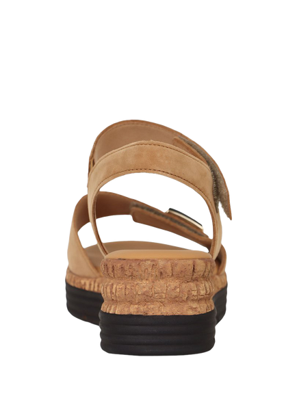 Gabor Shout Suede Sandals Wide Fit - view 2, Sattel