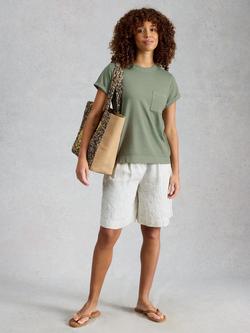 White Stuff Gina T-Shirt, Green, Green