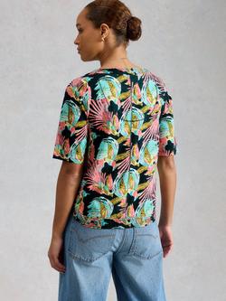 White Stuff Weaver T-Shirt, Multi - view 2, Multi