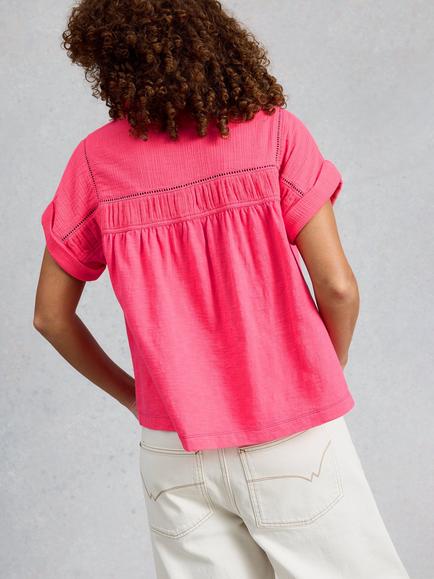 White Stuff Didi Sleeveless Top - view 2, Pink