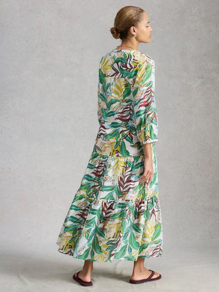 White Stuff Bex Maxi Dress, Multi - view 2, Multi