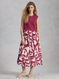 White Stuff Shay Dress, Pink, Pink