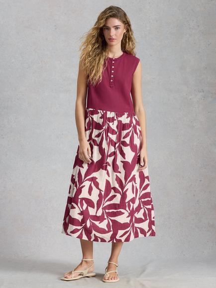 White Stuff Shay Dress, Pink, Pink