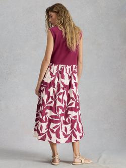 White Stuff Shay Dress, Pink - view 2, Pink