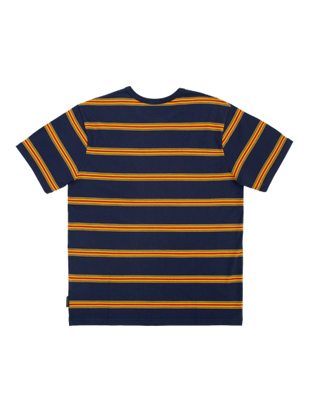 Pendleton Stripe Crew Neck Cotton T-Shirt, Grand Canyon - view 2, Grand Canyon