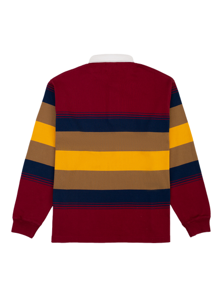 Pendleton Stripe Cotton Rugby Shirt, Zion - view 2, Zion