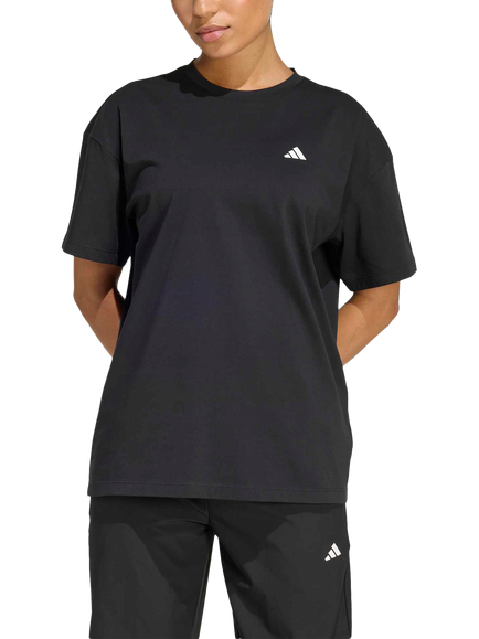 adidas Women's Power Essential T-Shirt, Black, Black