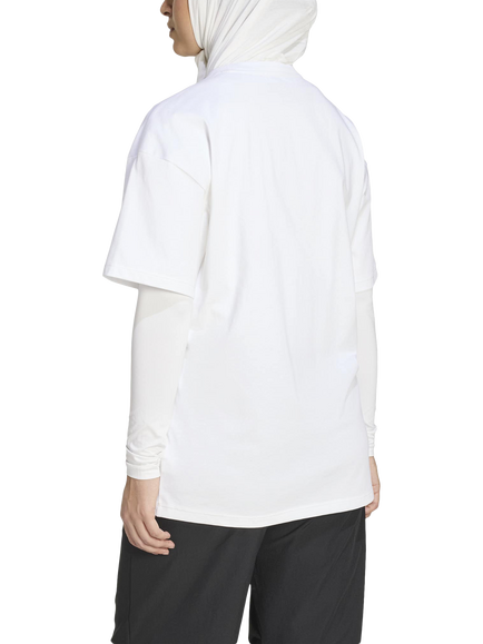 adidas Women's Power Essential T-Shirt, White - view 2, White