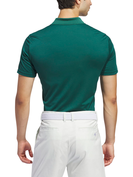 adidas Performance Golf Polo Shirt, Green - view 2, Green