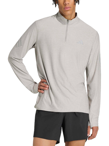 adidas adi365 Iconic 1/2 Zip Top, Grey, Grey