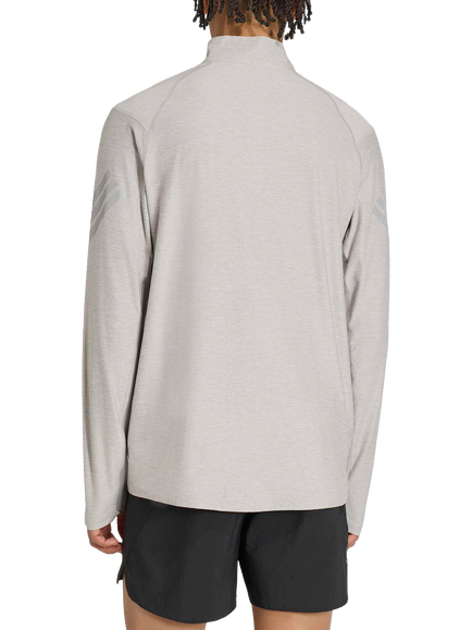 adidas adi365 Iconic 1/2 Zip Top, Grey - view 2, Grey