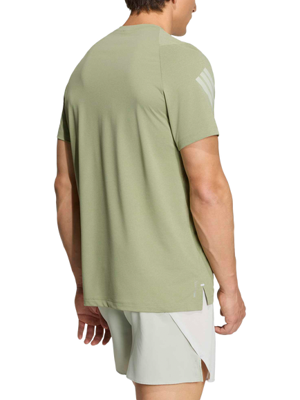 adidas adi365 Climacool Men's Crew Neck T-Shirt, Green - view 2, Green