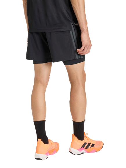 adidas Tech Essentials Workout 2-in-1 Shorts, Black - view 2, Black