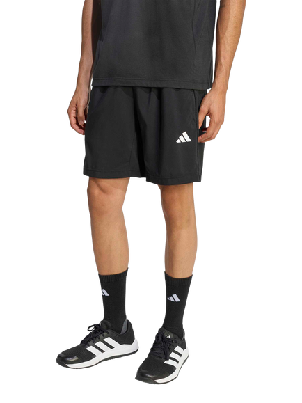 adidas Workout Essentials Men's Base Woven Shorts, Black, Black