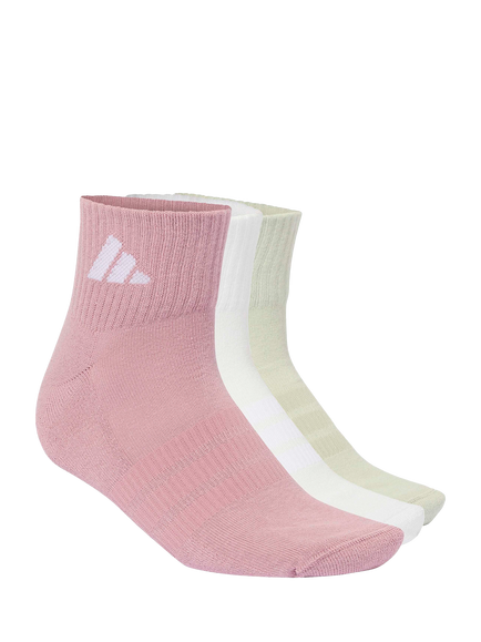 adidas Essential Ankle Socks, Pack of 3, Lilac
