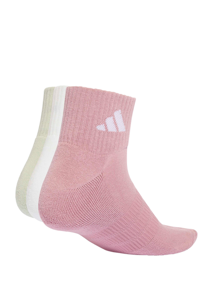 adidas Essential Ankle Socks, Pack of 3 - view 2, Lilac