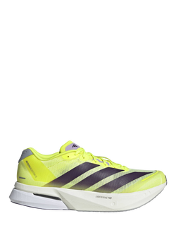adidas Men's Adizero Boston 13 Running Shoes, Yellow, Yellow